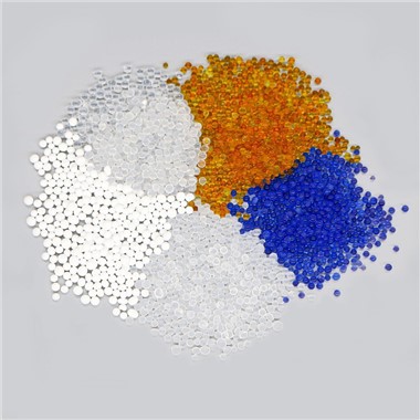 Orange silica gel